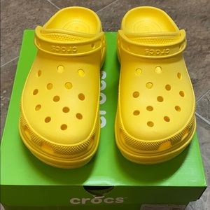 Platform crocs